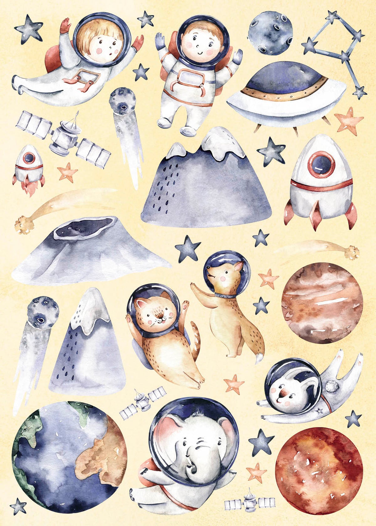 SL DIY Block Explore The Universe Essentials 294x210xmm 1 PC nr.17-2