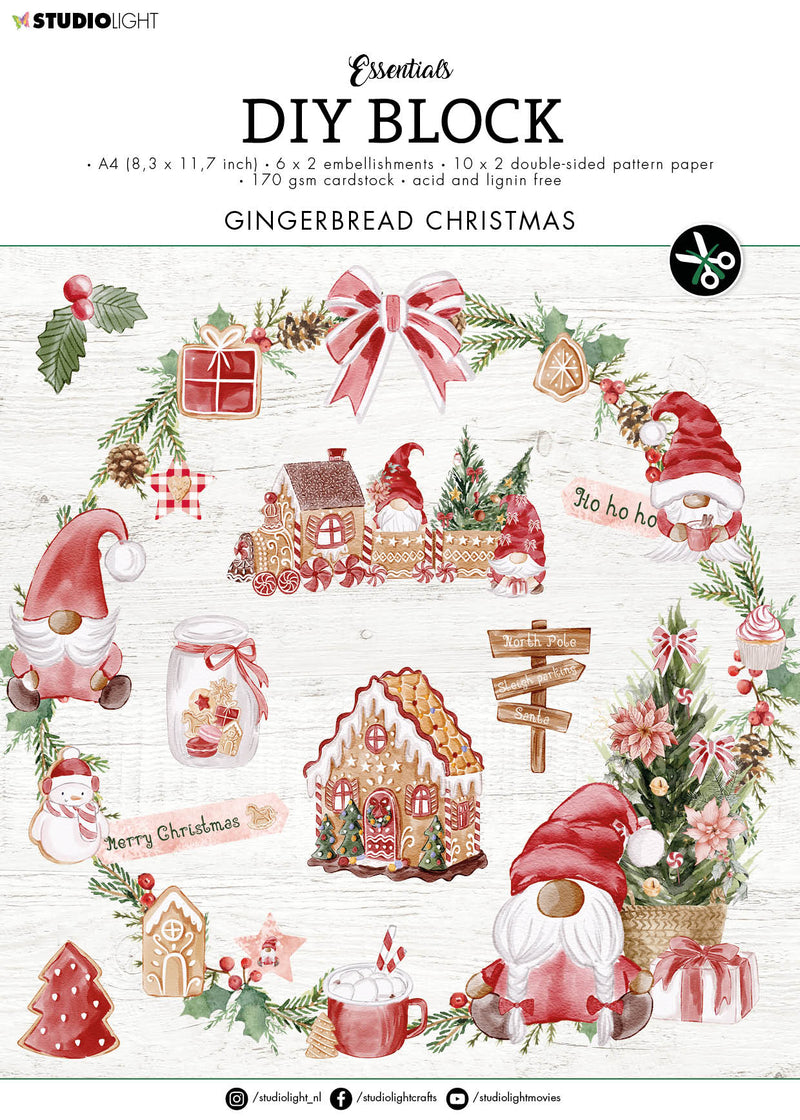 SL DIY Block Christmas Essentials 294x210x9mm 32 SH nr.49-1