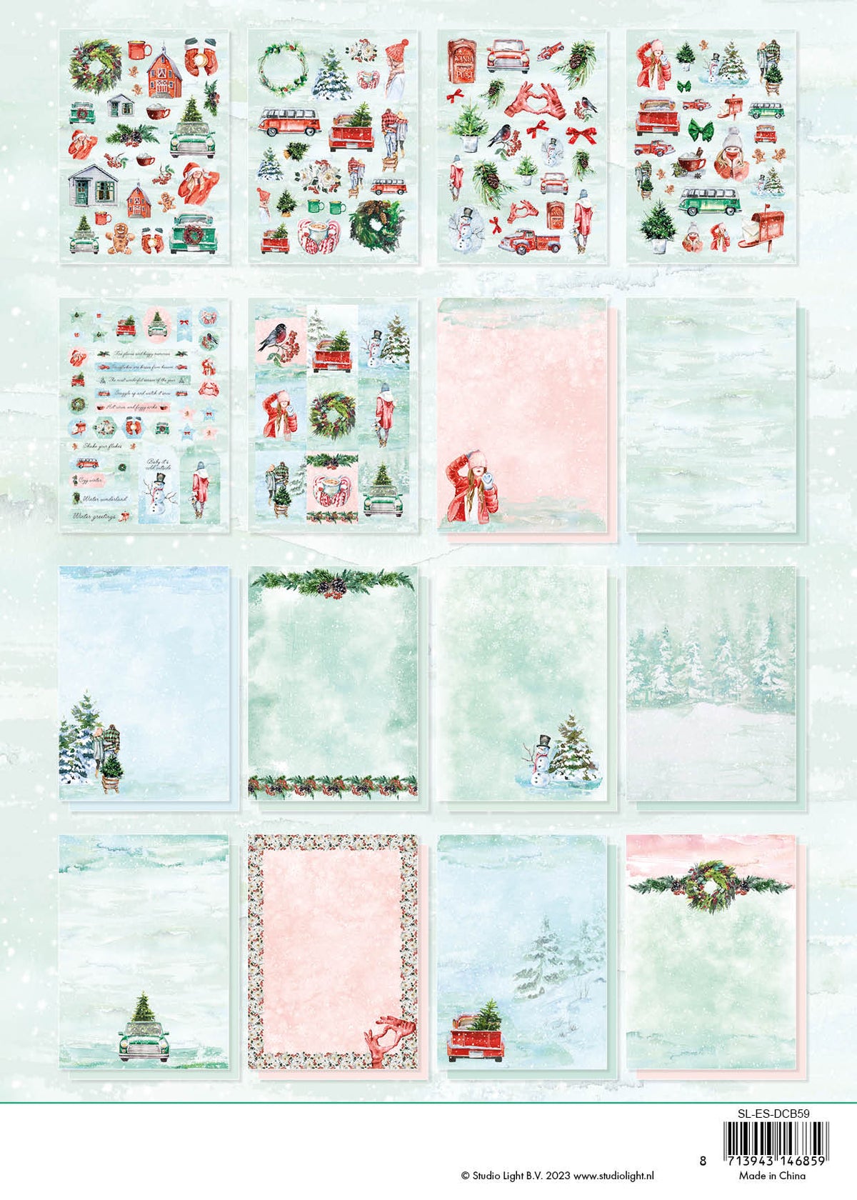 SL DIY Block Winter Fun Essentials 294x210x9mm 32 SH nr.59-2