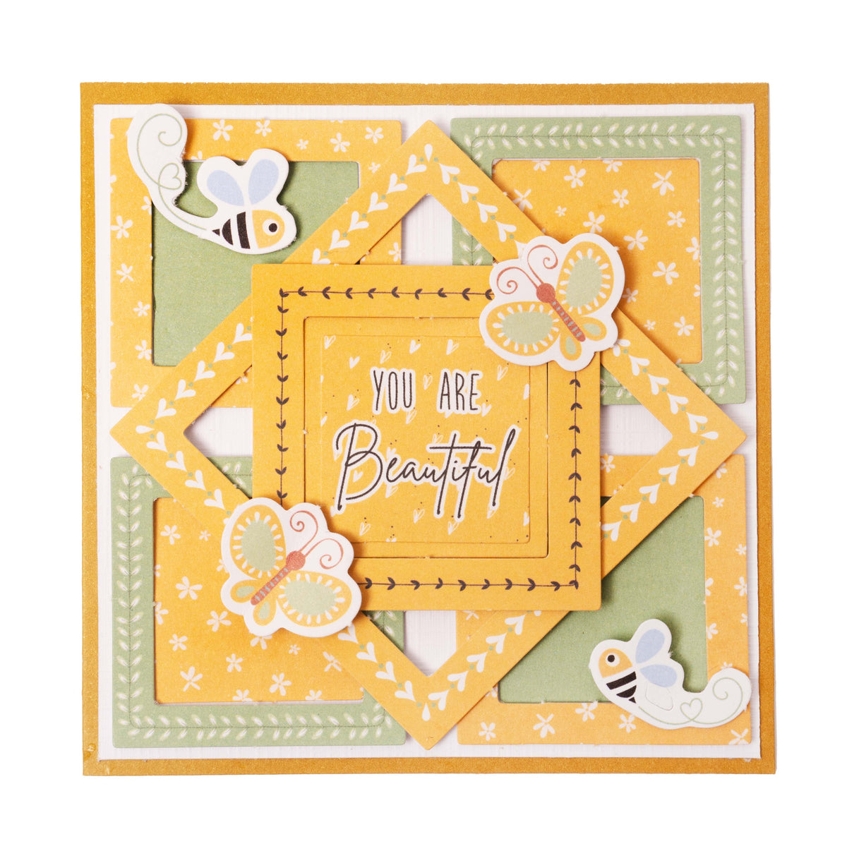 Bloque de troqueles SL Marcos florales en colores pastel Essentials 105x148x3mm 24 hojas n.º 65-3
