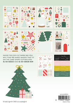 Bloc de papel troquelado SL Sweet Christmas Essentials, 20 hojas-2