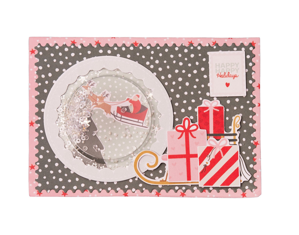 SL Die-Cut Designer Paper Pad Sweet Christmas Essentials 28 SH-12