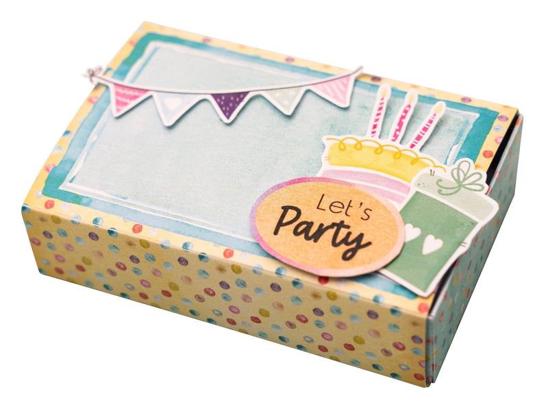 SL DIY Giftboxes Hip Hip Hooray Paper Pad Essentials 12 SH-3