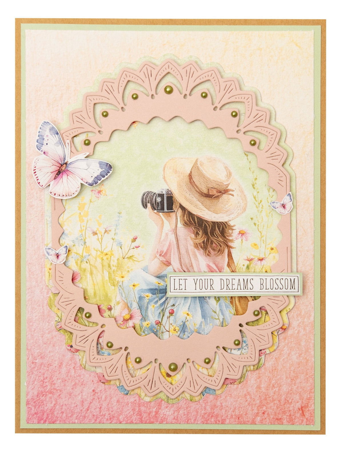 SL Die-Cut Designer Paper Pad Blooming Spring Essentials 28 SH-4