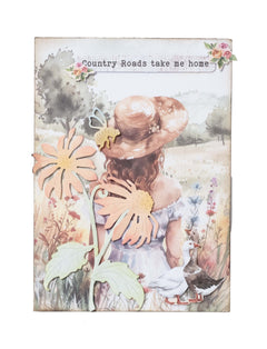 SL Die-Cut Paper Pad Country Roads Essentials 28 Sheets-4