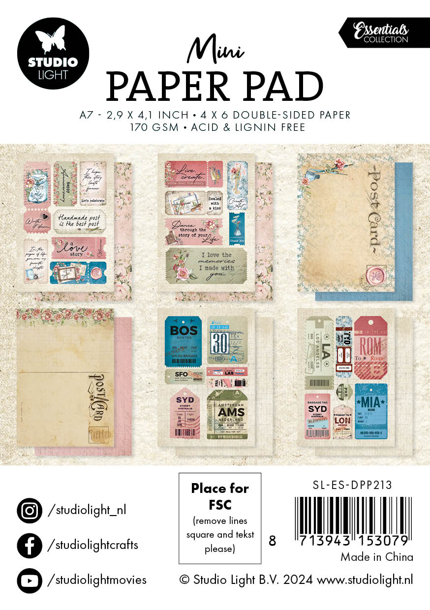 SL Mini Paper Pad Write It Down Essentials 24 SH-2