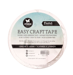 SL Easy Craft Tape Doublesided Adhesive 100mm Essential Tools 100x100x100mm 15 M nr.01-1