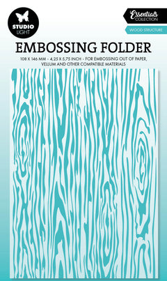 SL Embossing Folders Wooden Planks Essentials 1 PC-1