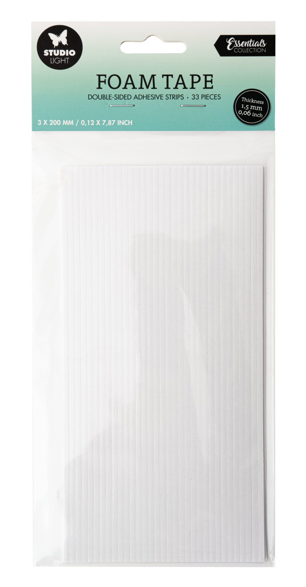 Tiras de cinta de espuma SL Essentials 3x200x1,5mm 33 pzas n.º 06