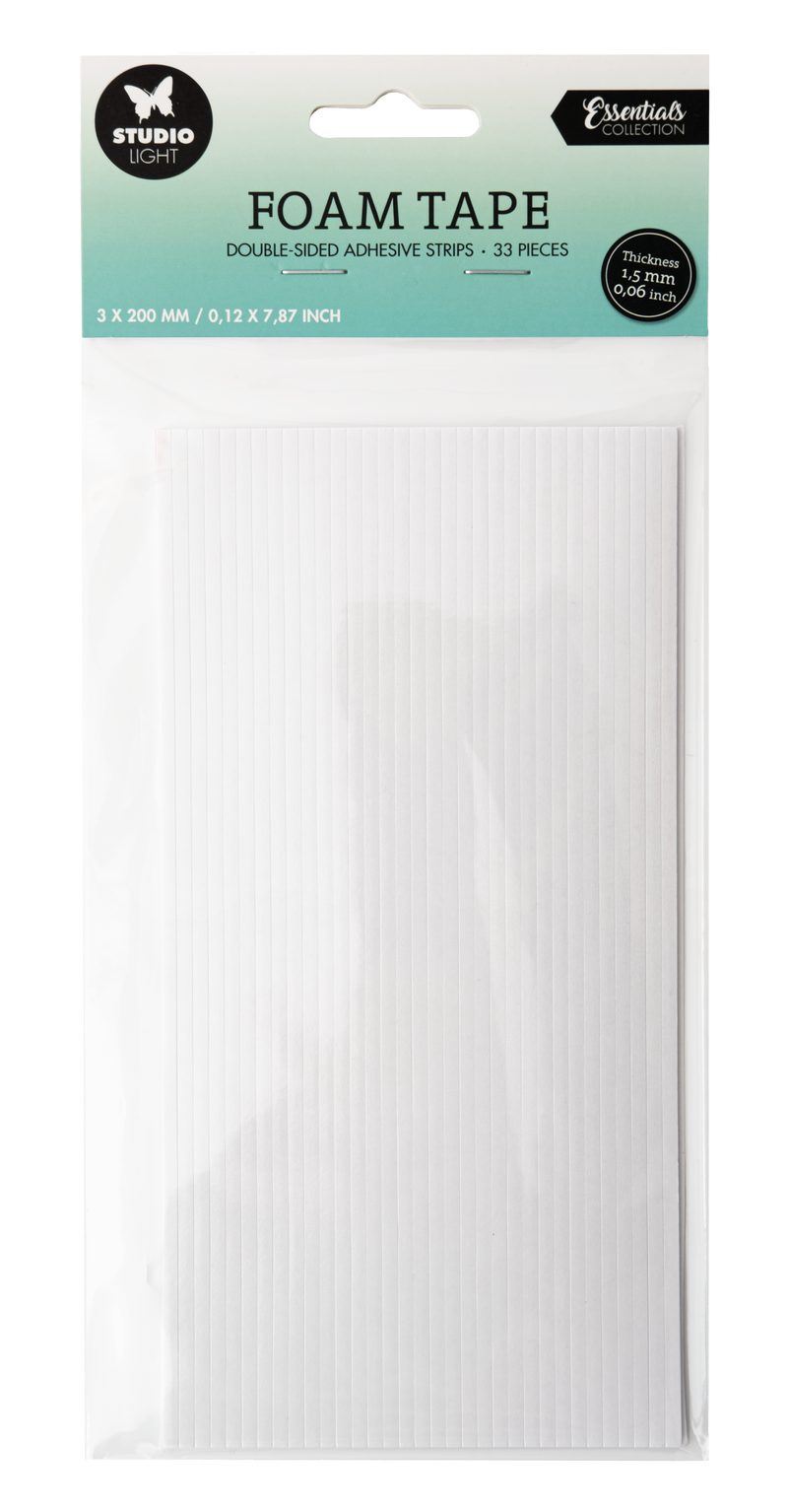 Tiras de cinta de espuma SL Essentials 3x200x1,5mm 33 pzas n.º 06-1