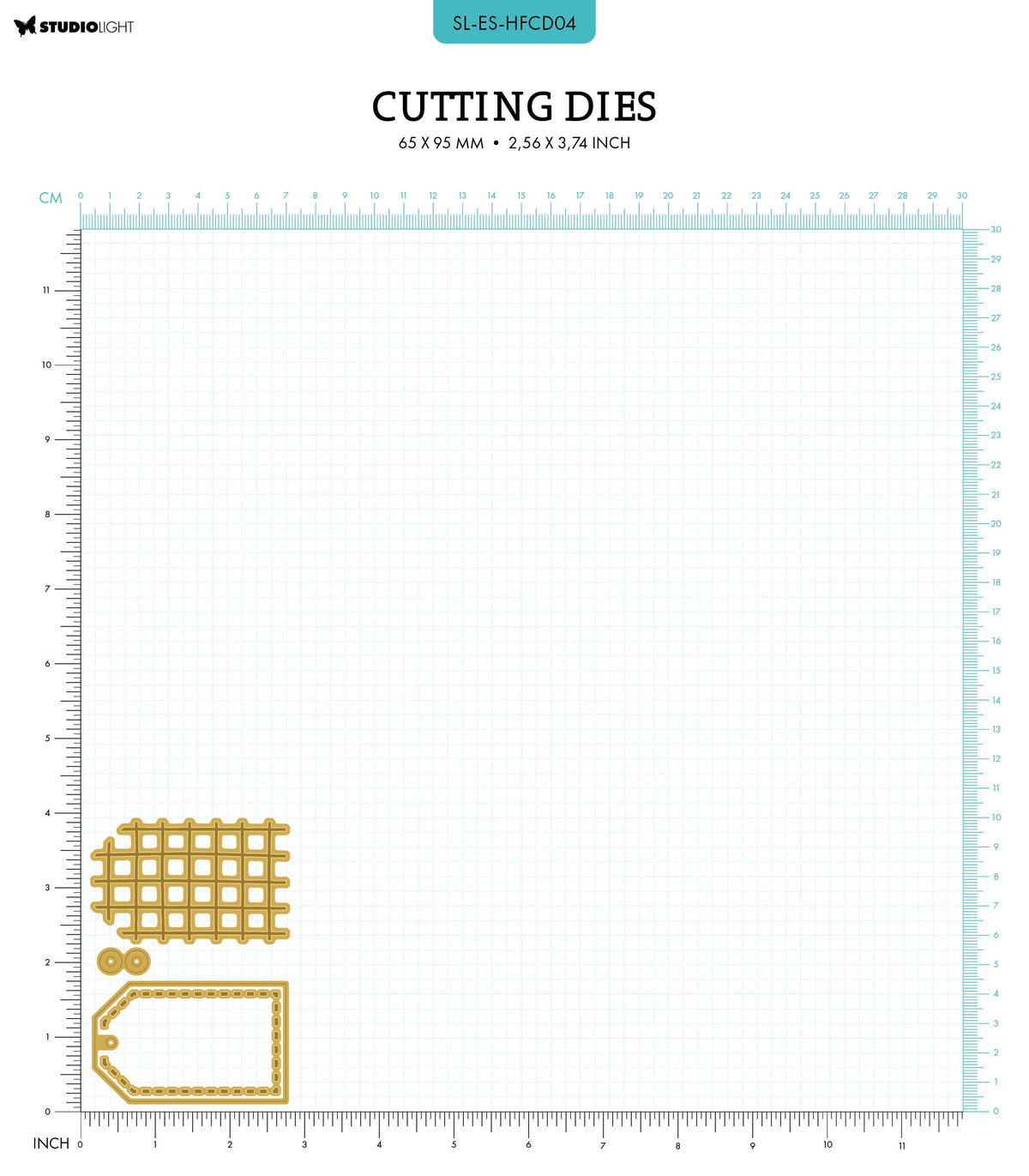 SL Hot Foil Dies Label Essentials 4 PC-2