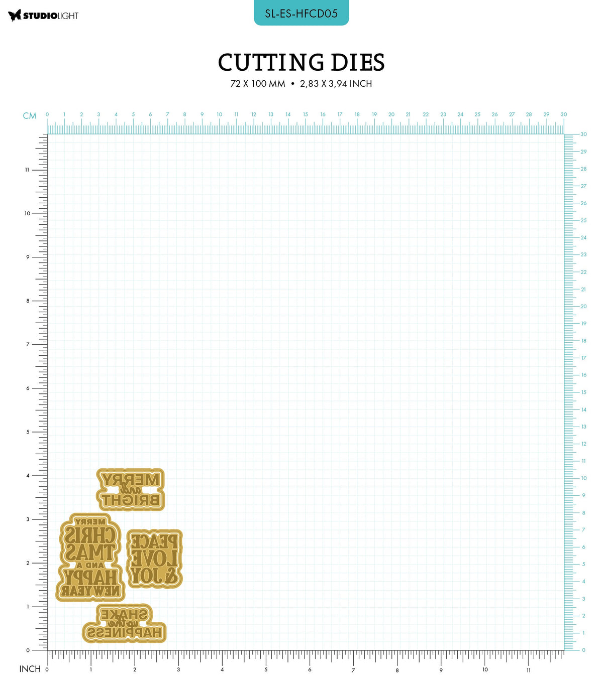 SL Hot Foil Dies Sentiments Essentials 8 PC-2