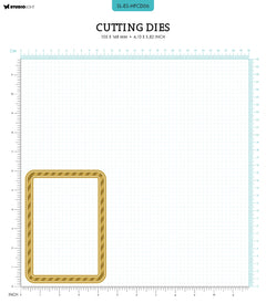 Matrices de découpe à chaud SL Motif A6 Bordure Essentiels 3 pièces-2