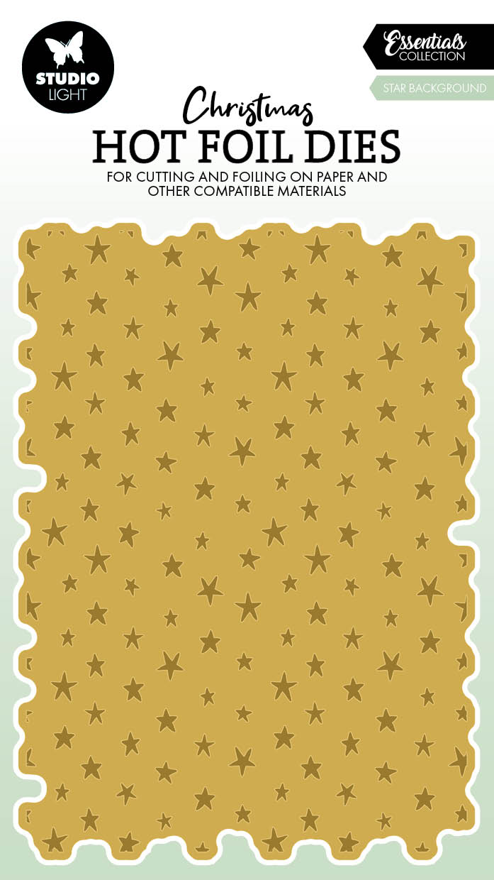 SL Matrices de découpe à chaud Étoiles, arrière-plan, indispensables, 1 pièce-1