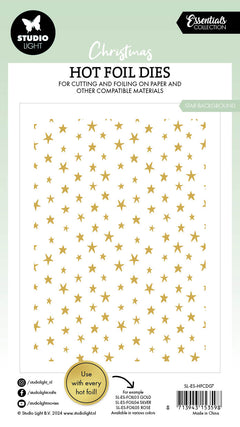 SL Matrices de découpe à chaud Étoiles, arrière-plan, indispensables, 1 pièce-3