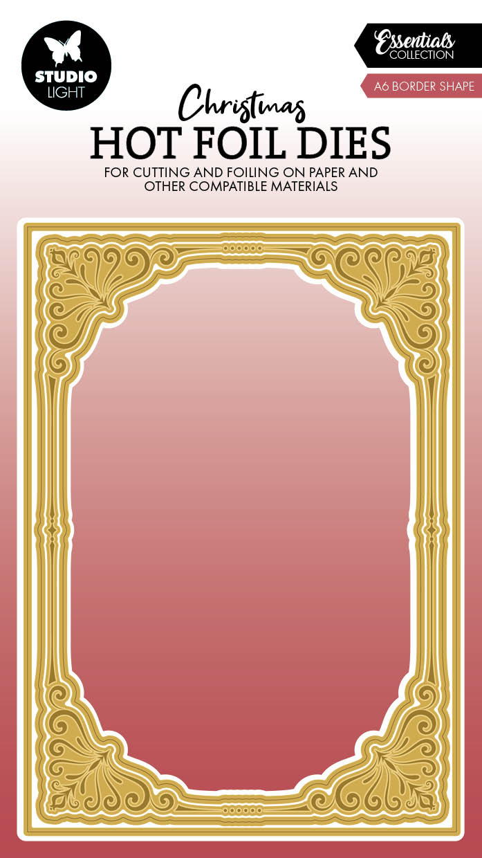 SL Hot Foil Dies A6 Border Shape Essentials 4 PC-1