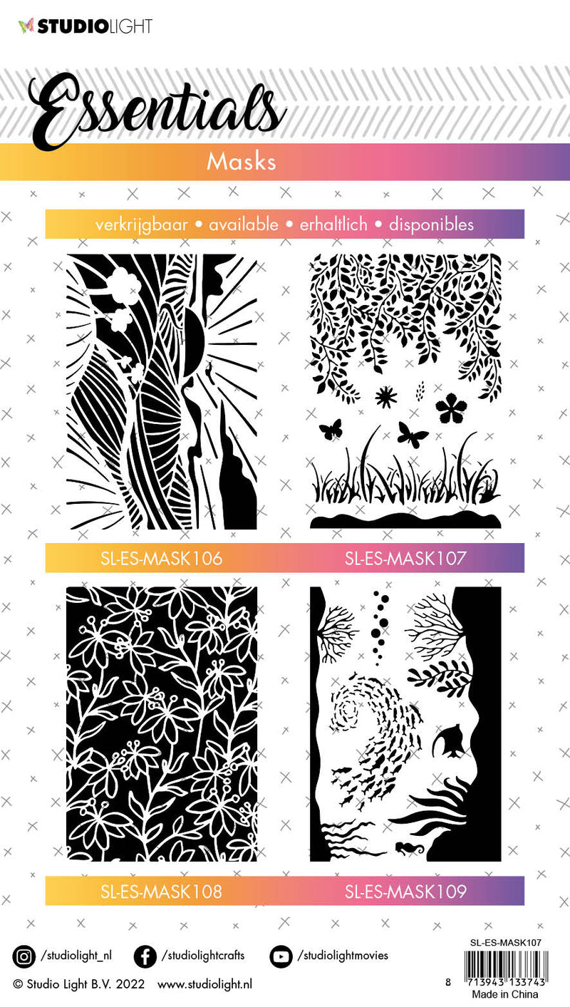 SL Mask Landscape Elements Essentials 150x210x1mm 1 PC nr.107-3