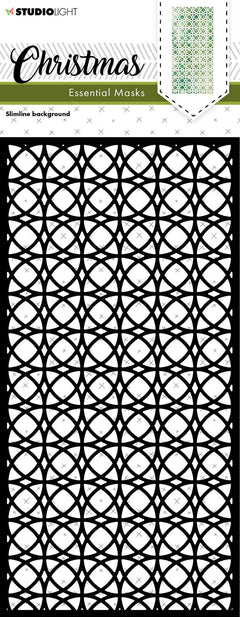 SL Mask Christmas Slimline Background Essentials 105x210x1mm 1 PC nr.112-1