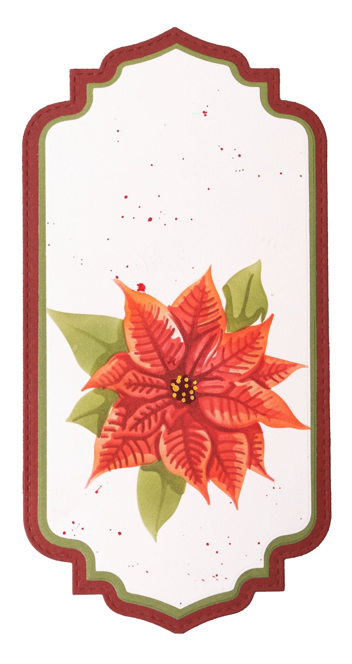 SL Mask Poinsettia Essentials 150x210x1mm 1 PC nr.142-2