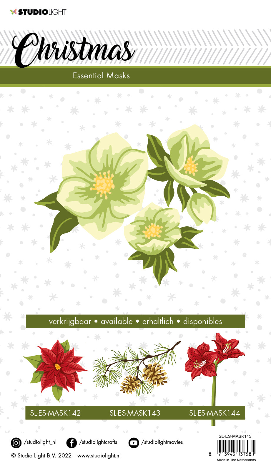 SL Mask Helleborus Essentials 150x210x1mm 1 PC nr.145-3