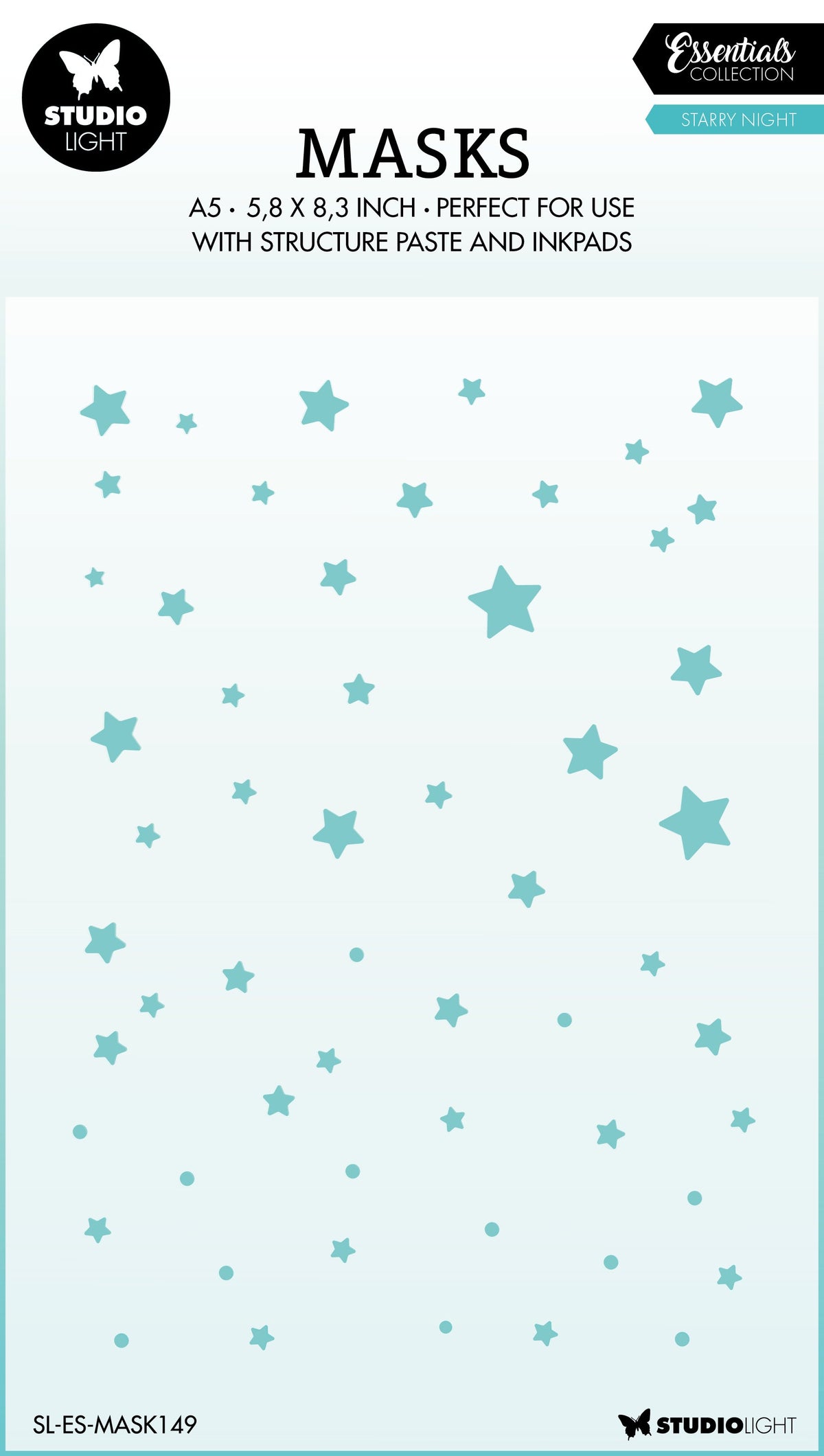 SL Mask Starry Night Essentials 150x210x1mm 1 PC nr.149-1