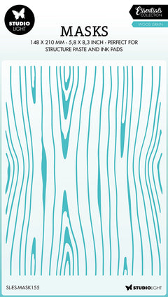 SL Mask Wood Grain Essentials 150x210x1mm 1 PC nr.155-1