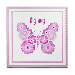 SL Mask Floral Butterfly Essentials 150x210x1mm 1 PC nr.170-2