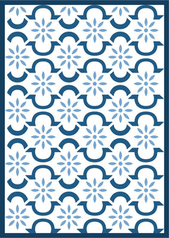 SL Mask Floral Pattern Essentials 150x210x1mm 1 PC nr.177-2