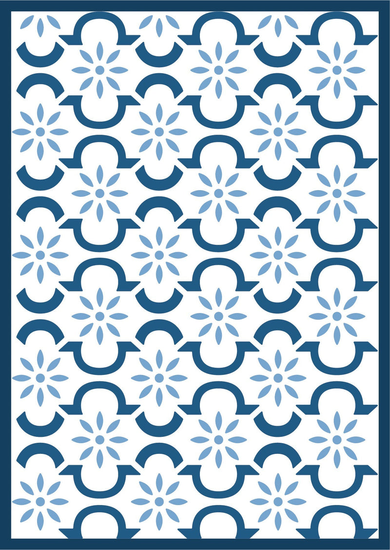 SL Mask Floral Pattern Essentials 150x210x1mm 1 PC nr.177-2