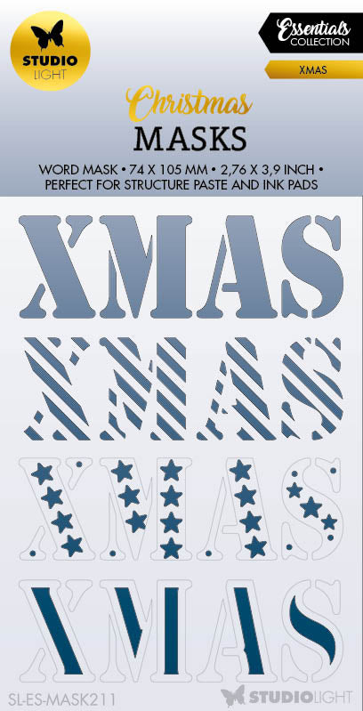 SL Mask XMAS Essentials 74x105x1mm 1 PC nr.211-1