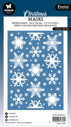 SL Mask Snow Pattern Essentials 105x150x1mm 1 PC nr.213-3
