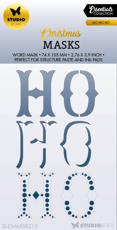 SL Masque HOHOHO Essentials 74x105x1mm 1 pc n°215-1