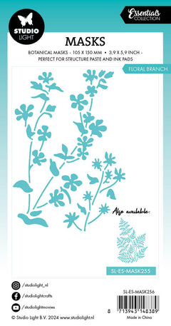 SL Masque Floral Branch Essentials 105x148x1mm 1 PC n°256-2