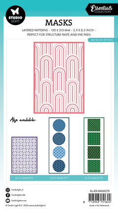 SL Mask Rainbow Pattern Essentials 1 PC-2