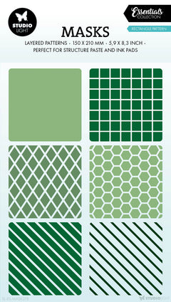 SL Mask Rectangle Pattern Essentials 1 PC-1