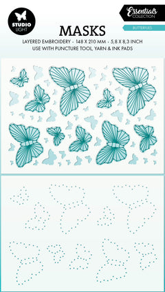 SL Puncture Tool Mask Butterflies Essentials 2  PC-1