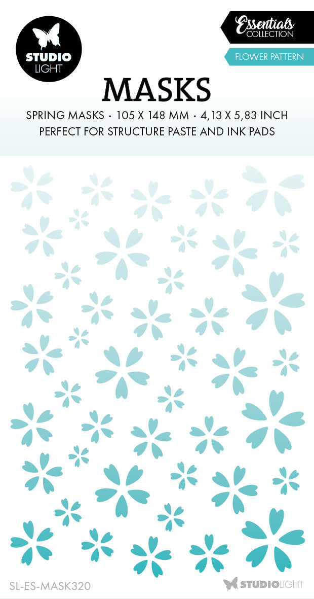 SL Mask Flowers Background Essentials 1 PC-1