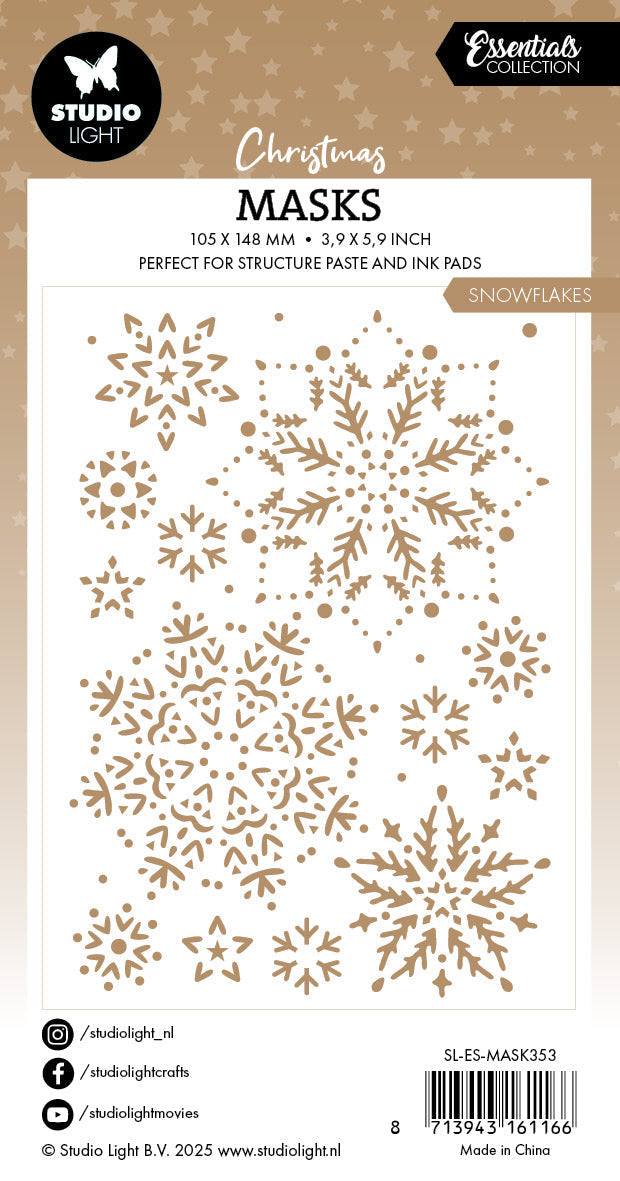 SL Mask Snow Background Essentials 1 Pieces-2