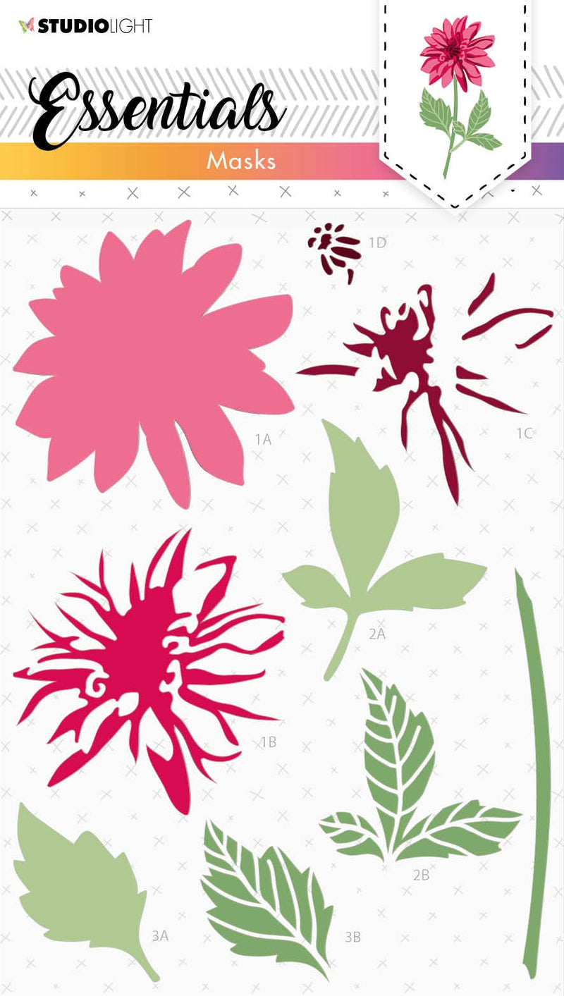 SL Mask Dahlia Essentials 150x210x1mm 1 PC nr.80-1