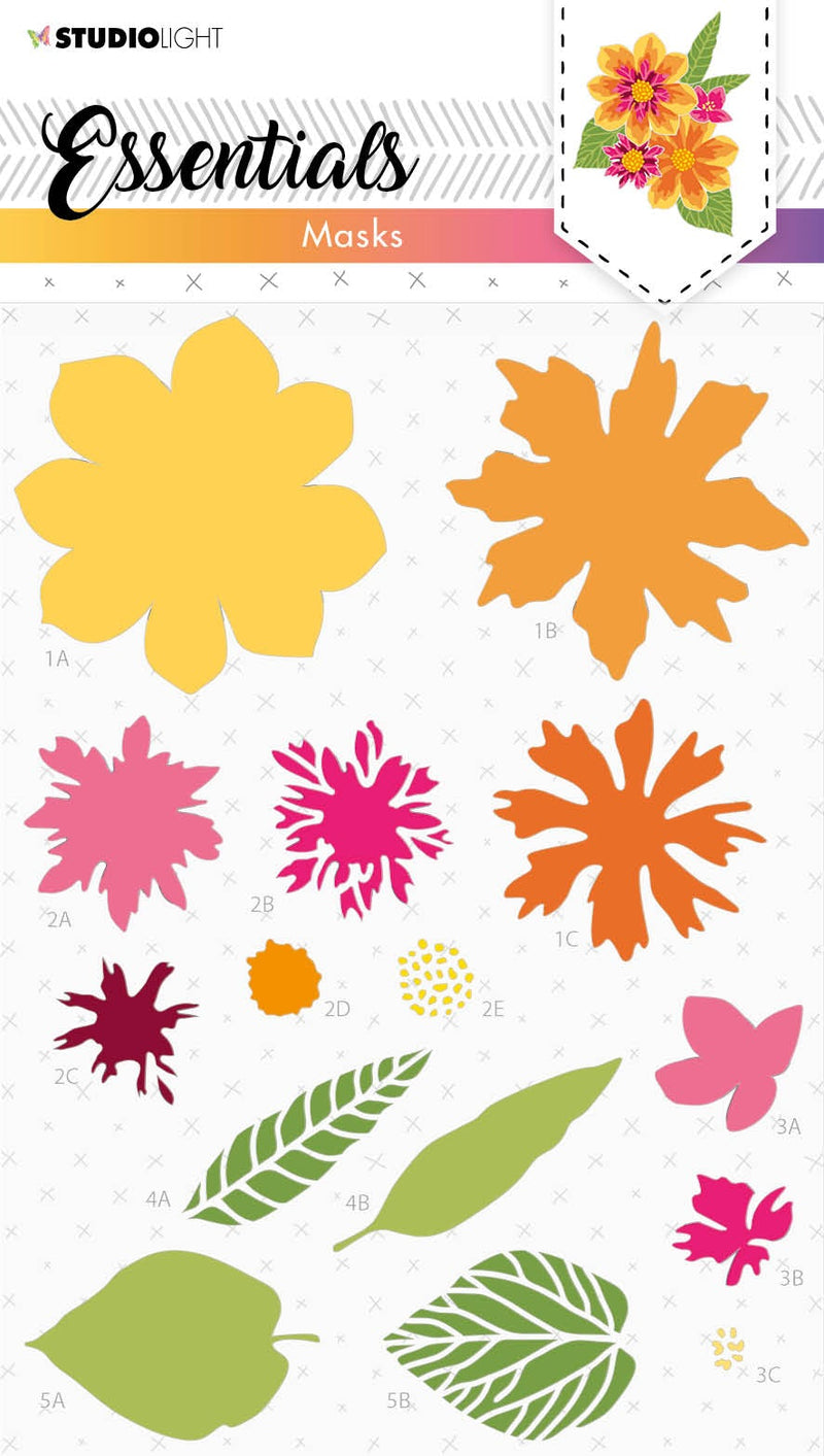 SL Mask Flower Essentials 150x210x1mm 1 PC nr.82-1