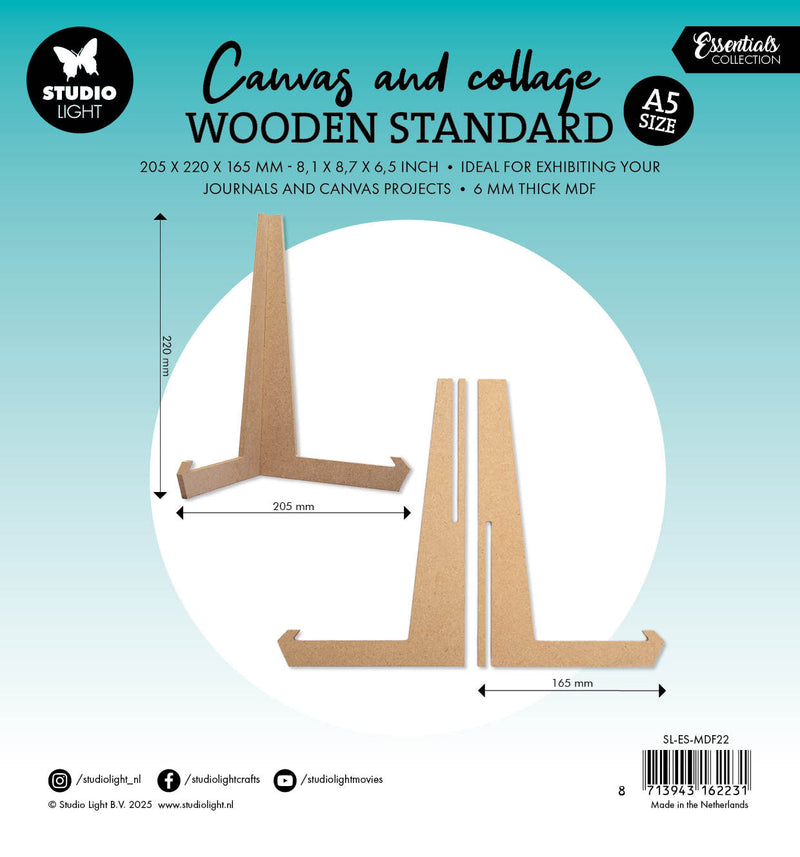 SL Journal & Canvas Stand MDF - A5 Essentials 2 Pieces-1