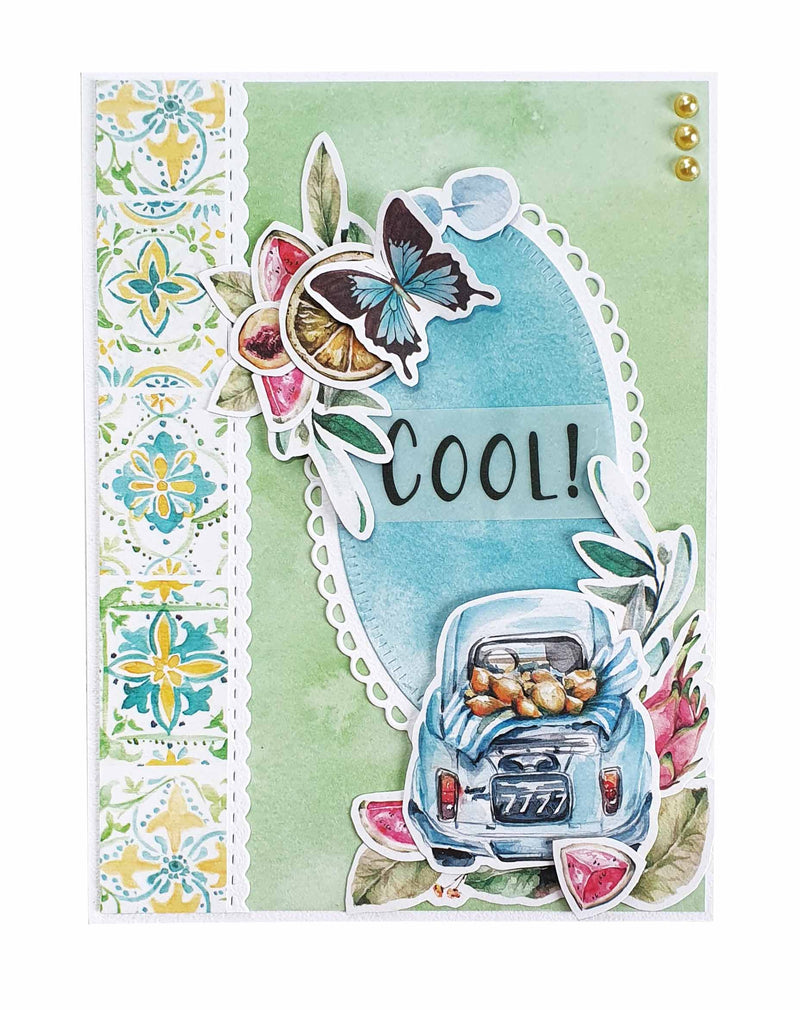 SL Mixed Paper Pad Fresh Citrus Essentials 148x210x9mm 42 SH nr.21-3