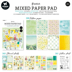 SL Mixed Paper Pad Fresh Citrus Essentials 148x210x9mm 42 SH nr.21-2