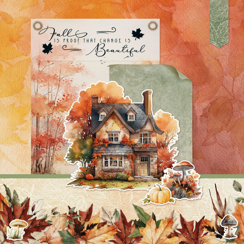 SL Mixed Paper Pad Amazing Autumn Essentials 42 SH-3