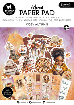Bloc de papel mixto SL Autumn Essentials 42 hojas-1