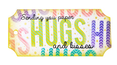 SL Mask & Stamp Hugs Sentiments Essentials 155x155x3mm 9 PC nr.04-3