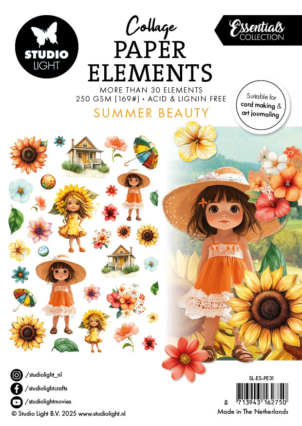 SL Paper Elements Summer Beauty Essentials 34 Pieces-1