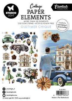 SL Paper Elements Oldtimer Chique Essentials 34 Pieces-1