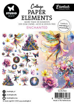 SL Paper Elements Enchanted Essentials 105x148x4mm 34 Pieces-1