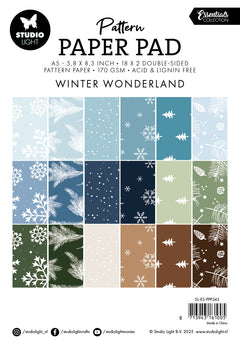 SL Pattern Paper Pad  Winter Wonderland Essentials 36 Sheets-2